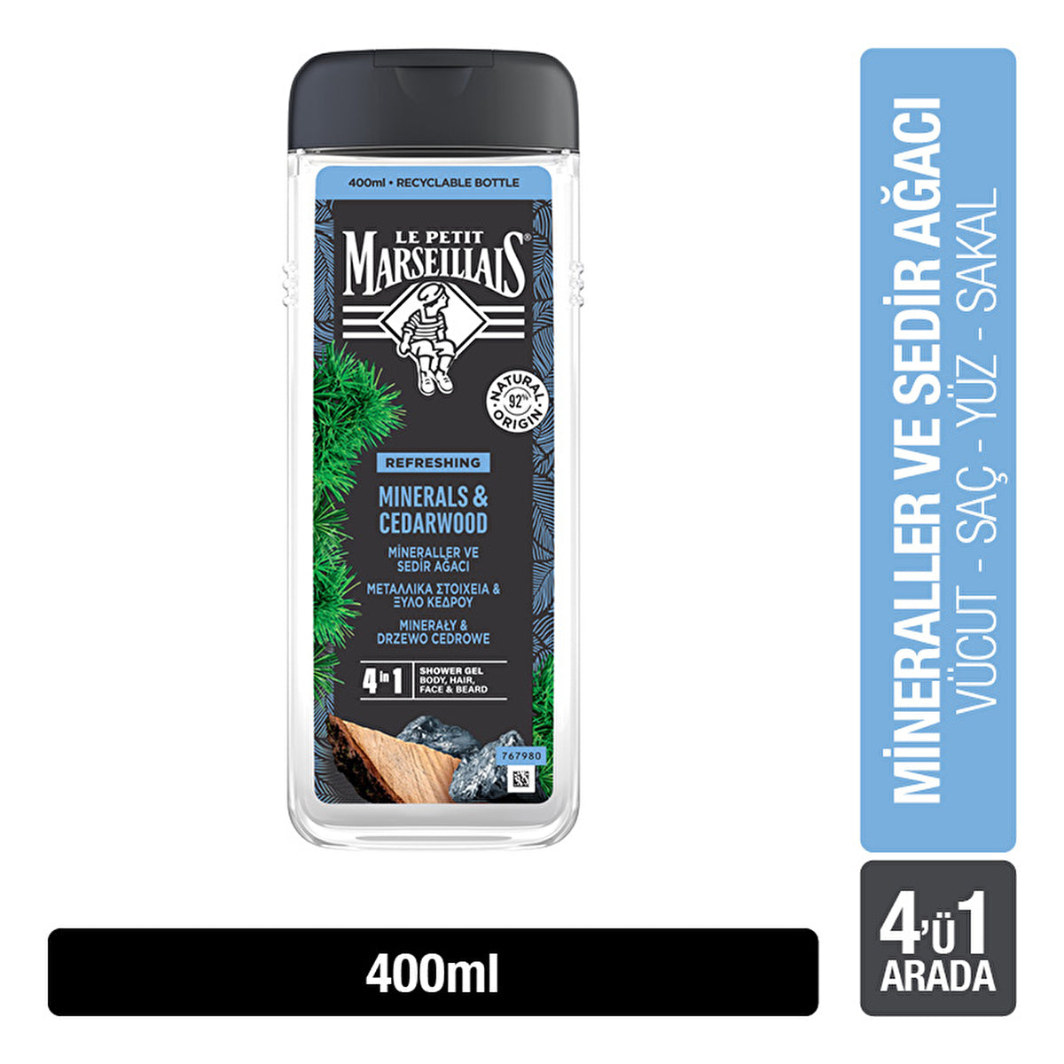 Le Petit Marseillais men's shower gel – view 2