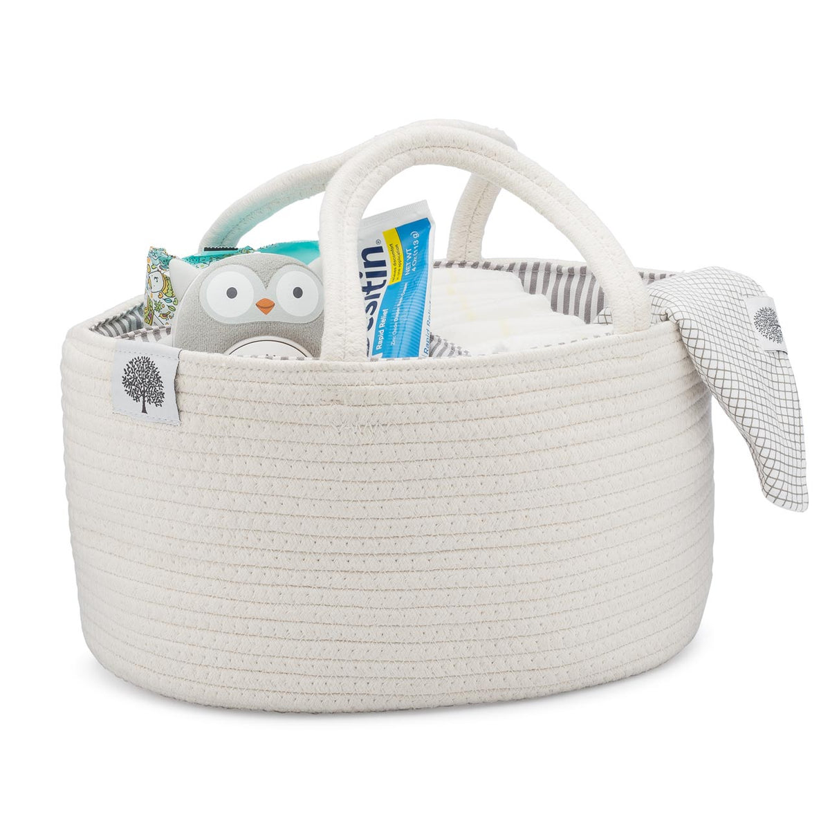 Rope Diaper Caddy by Parker Baby Co.