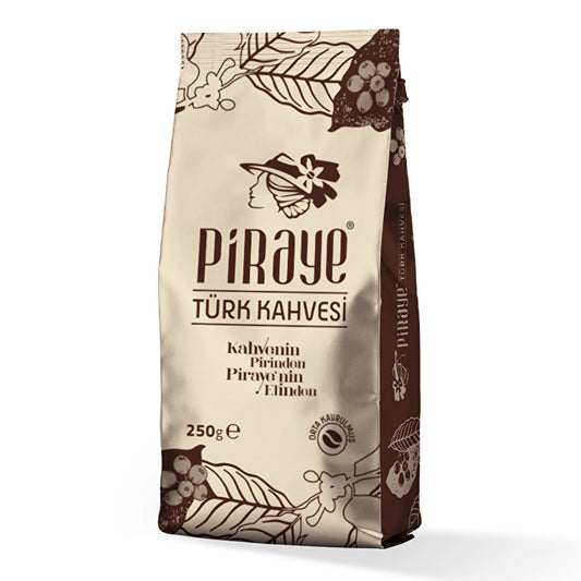 Piraye Traditional Turkish Coffee 250g - Smooth & Flavorful by Beauty Care Bag