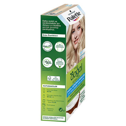 Palette permanent natural hair color in 12-1 Ashy Ice Blonde, 3.4 fl oz