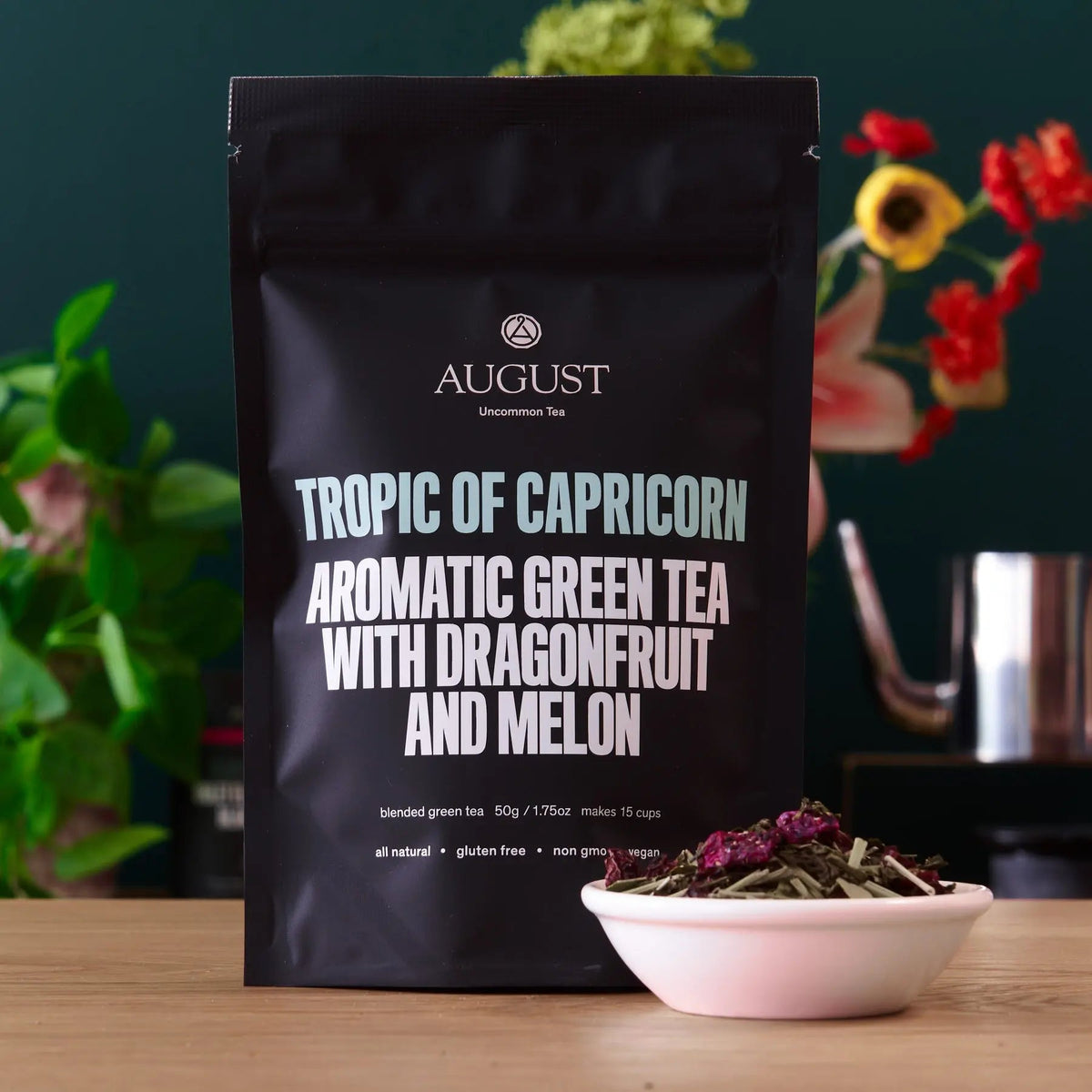 Tropic of Capricorn green tea – view 2
