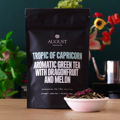 Tropic of Capricorn green tea – view 2