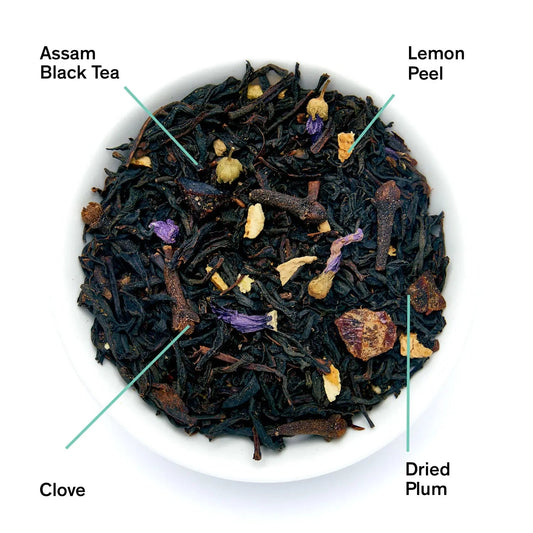 Metropolitan bergamot plum Earl Grey black tea
