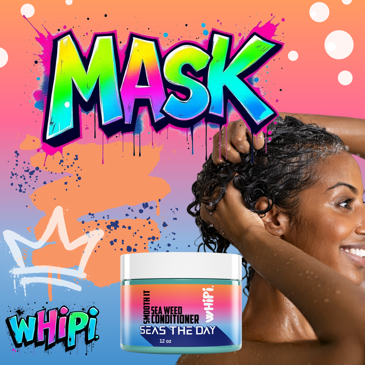 Seas The Day Smooth It Seaweed Conditioner Mask by Whipi Co