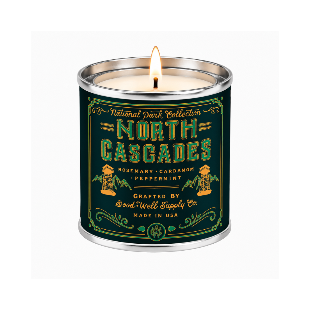 North Cascades National Park Candle by Good & Well Supply Co.