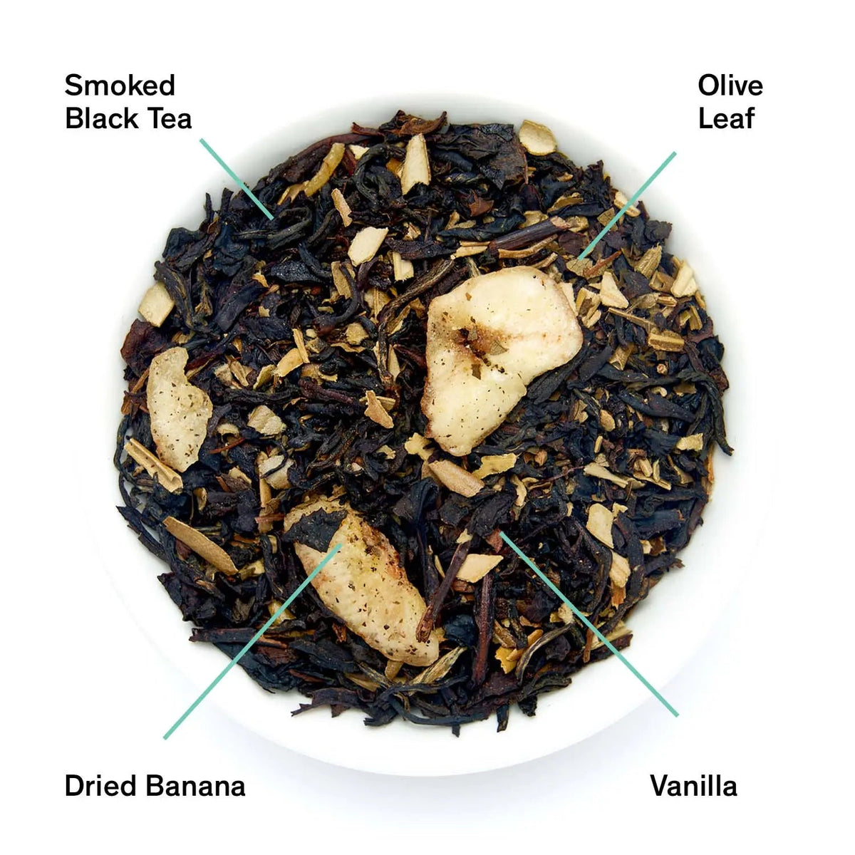 The Black Lodge smoky banana black tea