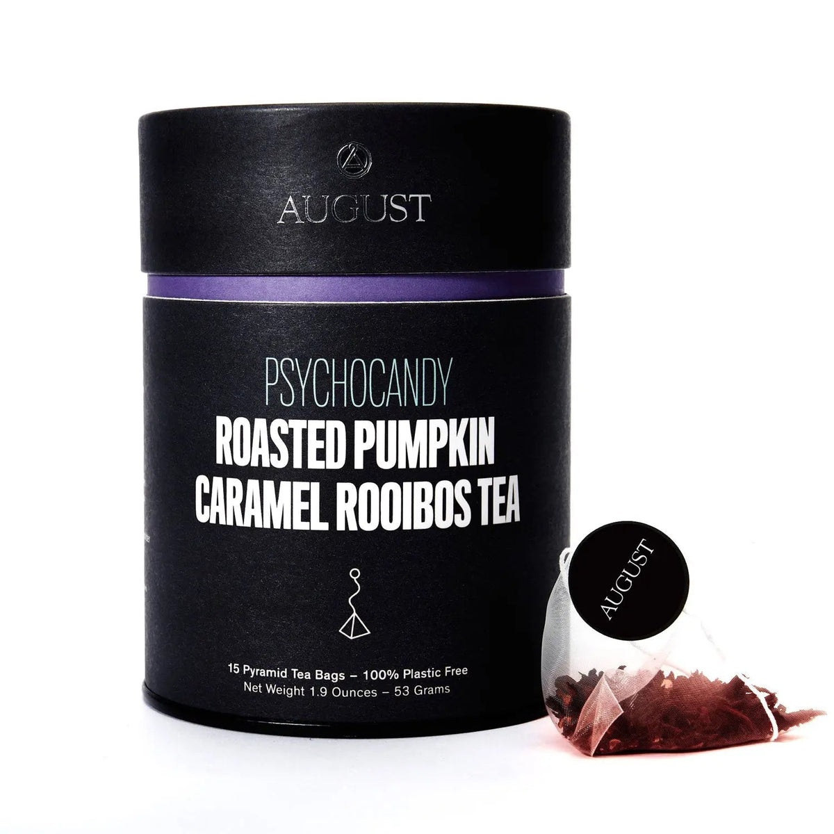 Psychocandy roasted pumpkin caramel rooibos tea, 15 tea bags