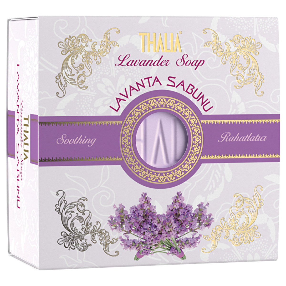 Thalia natural lavender soap bar, 150g