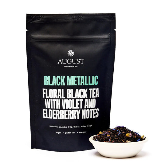Black Metallic black tea – view 2