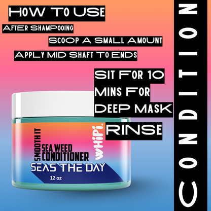 Seas The Day Smooth It Seaweed Conditioner Mask by Whipi Co