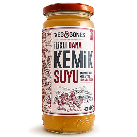 Veg and Bones vegetable-infused bone broth, 480 ml