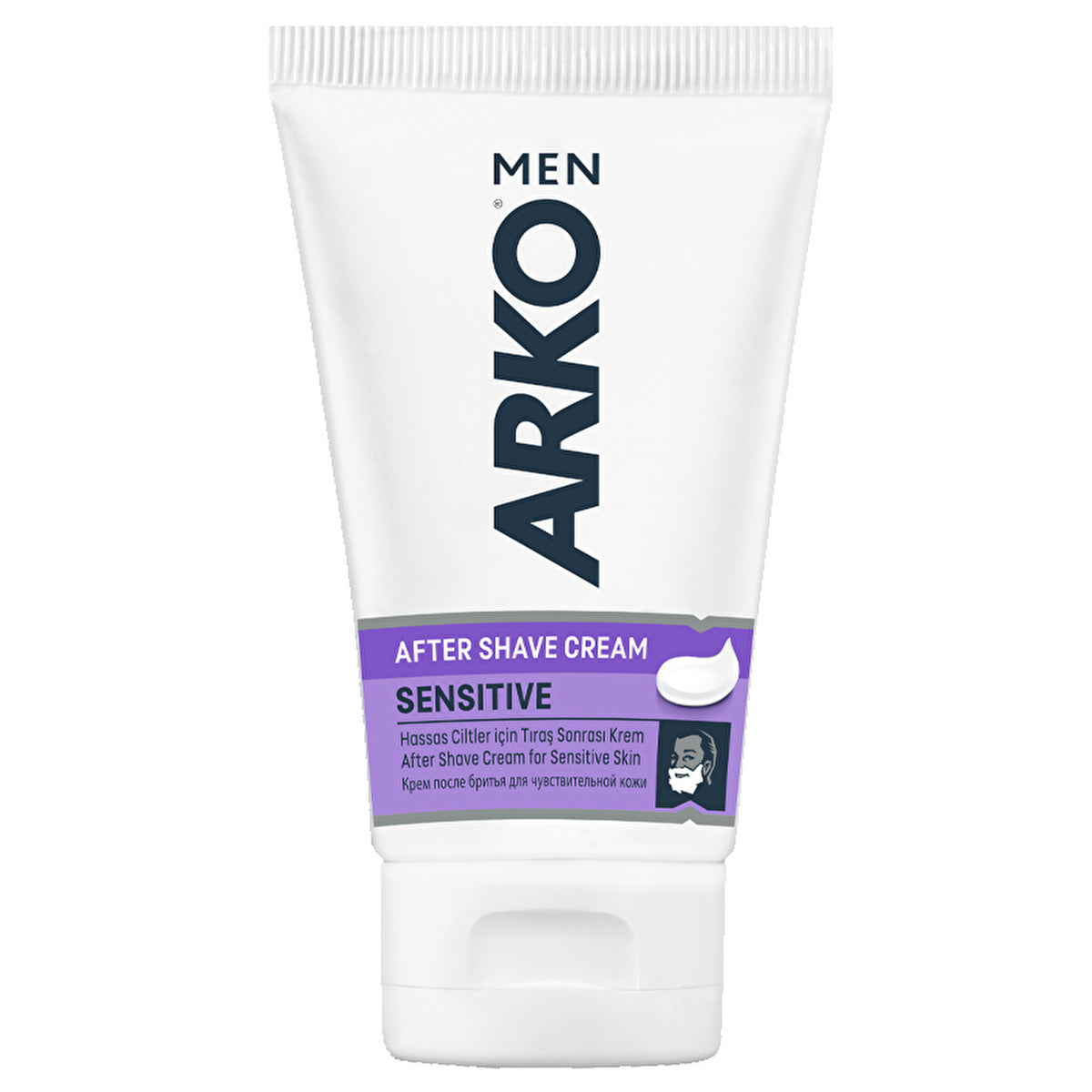 Arko Men Sensitive Post Shave Cream 50ml - Soothing Formula | Men’s Grooming by Beauty Care Bag