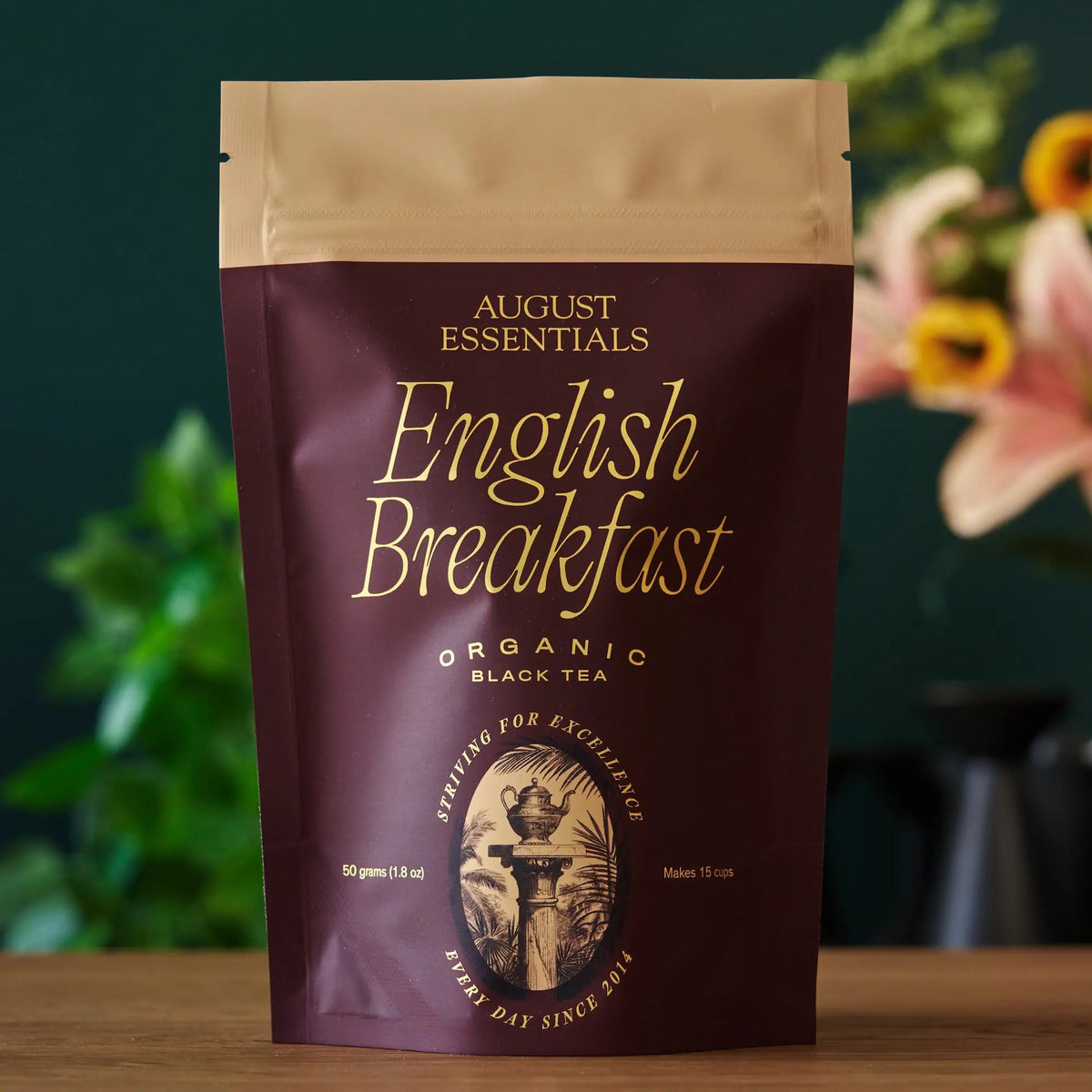 Essentials English Breakfast organic black tea