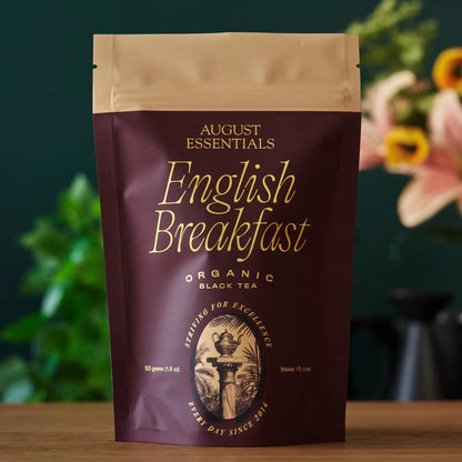 Essentials English Breakfast organic black tea