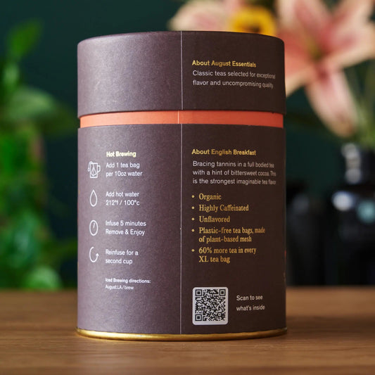 English Breakfast tea bags – view 2