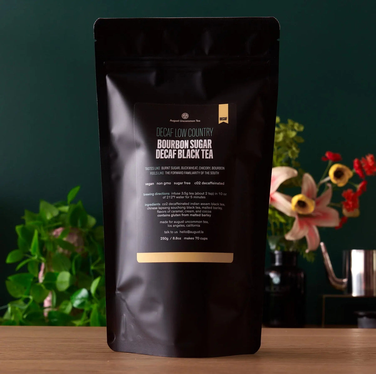 Decaf Low Country black tea – view 3