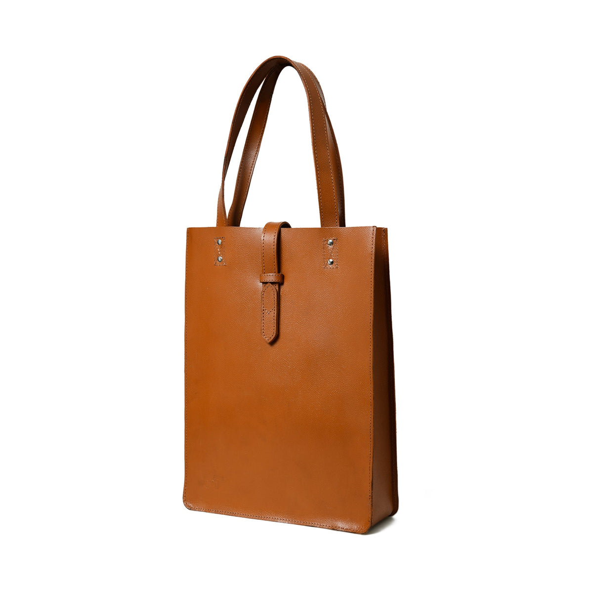 Chestnut Elegance Leather Tote by Classy Leather Bags
