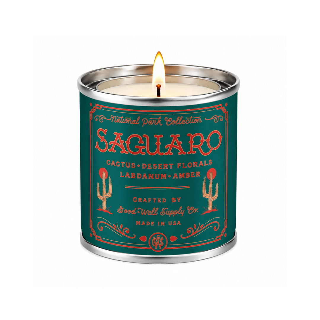 Saguaro National Park Candle by Good & Well Supply Co.