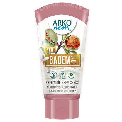 Arko Nem prebiotic almond milk face cream, 60ml