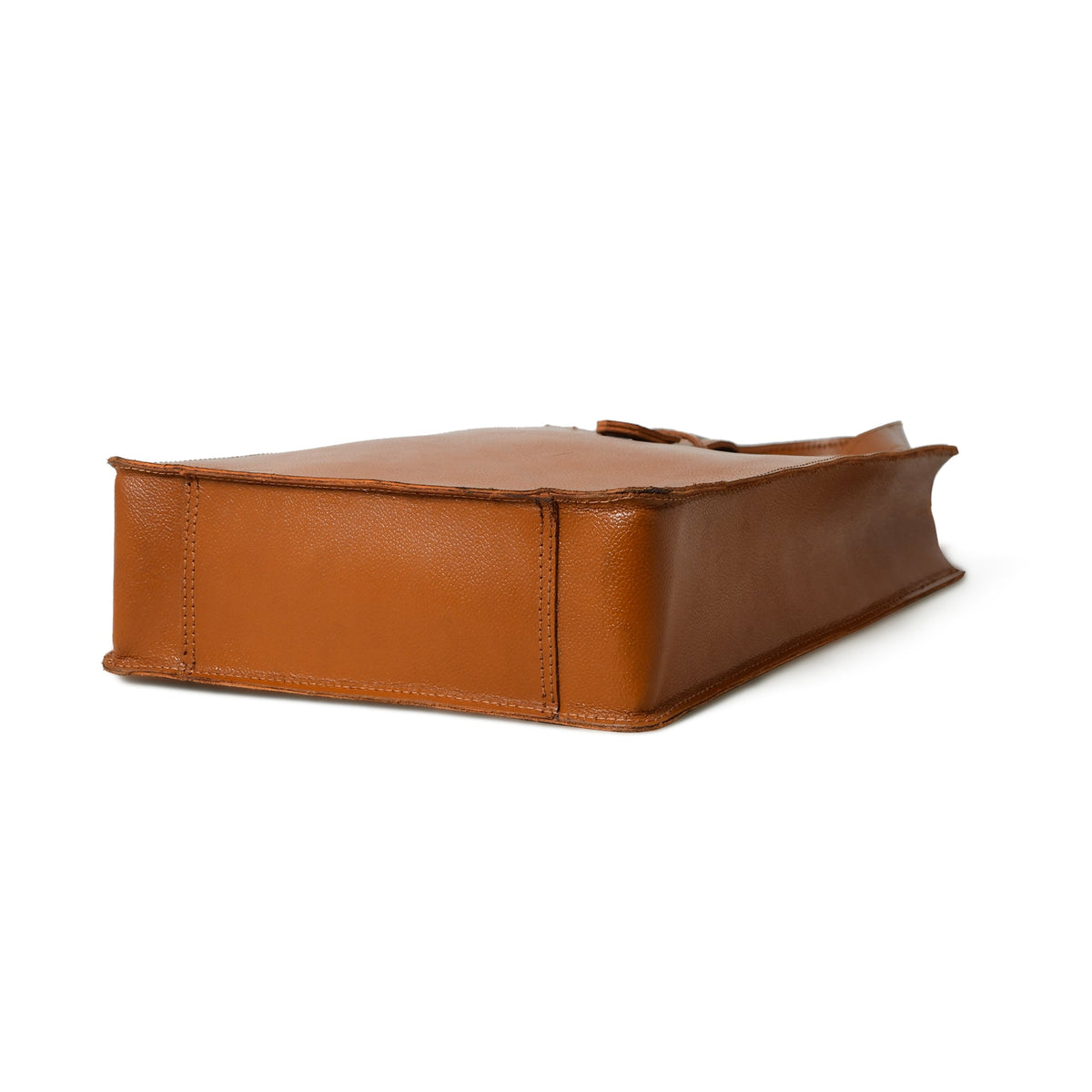 Chestnut Elegance Leather Tote by Classy Leather Bags