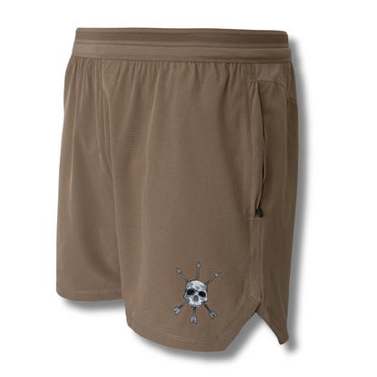 MEN’S | HYBRIFLEX SHORT : TAN by Alpha Country Training + Nutrition