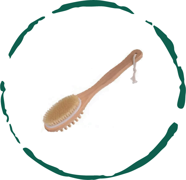 Bath & Body Massage Brush by Violet Atlas