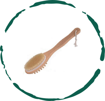 Bath & Body Massage Brush by Violet Atlas