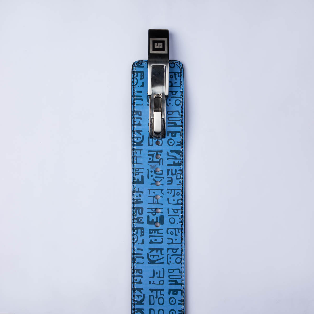 Map design weight lifting lever belt