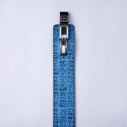 Map design weight lifting lever belt