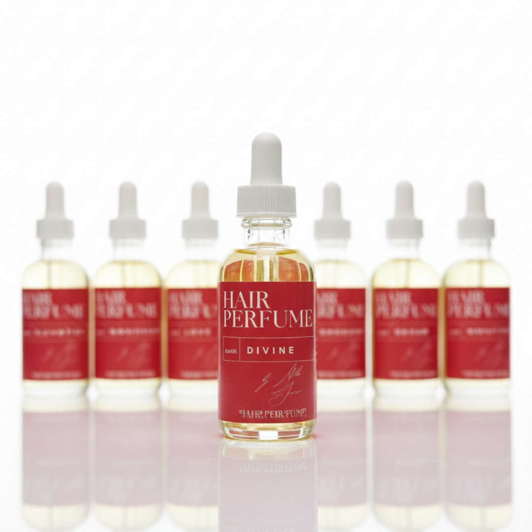 Hair Perfume Oil – Nourishing Fragrance Hair Oil | Argan, Jojoba & Jamaican Black Castor Oil | Soft, Smooth & Shiny Hair | Cologne Butter by CB