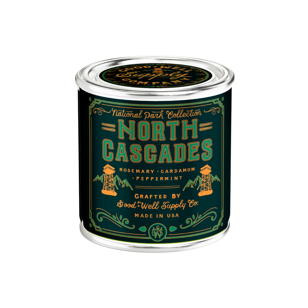 North Cascades National Park Candle by Good & Well Supply Co.