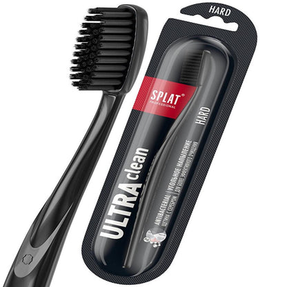 Splat Ultra Clean Hard Toothbrush for Deep Cleaning by Beauty Care Bag