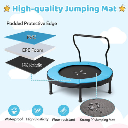40 inch indoor outdoor kids fitness trampoline, GBruno Store, view 14