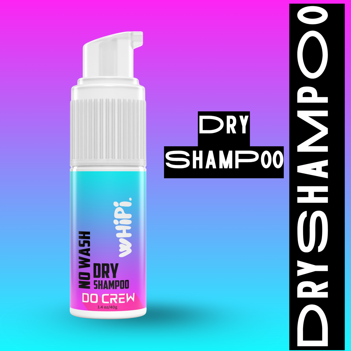No Wash- Do Crew Dry Shampoo by Whipi Co
