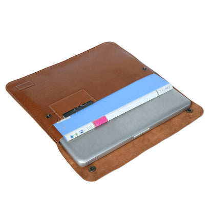 MacBook Leather Laptop Sleeve by Classy Leather Bags