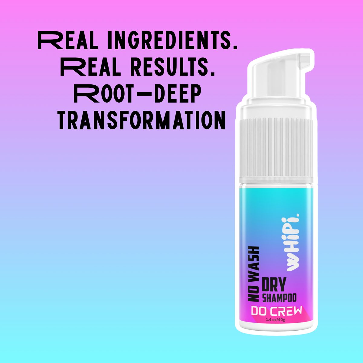 No Wash- Do Crew Dry Shampoo by Whipi Co