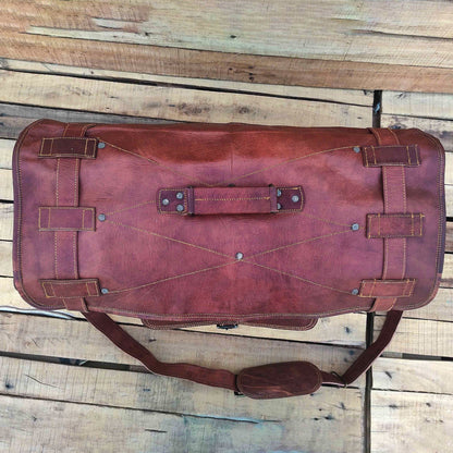 The Harrison Duffel by Classy Leather Bags