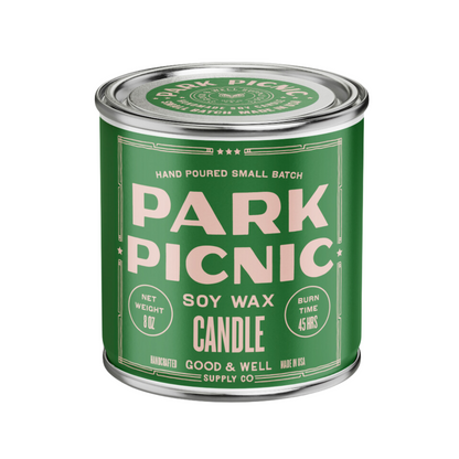 Park Picnic Soy Candle by Good & Well Supply Co.
