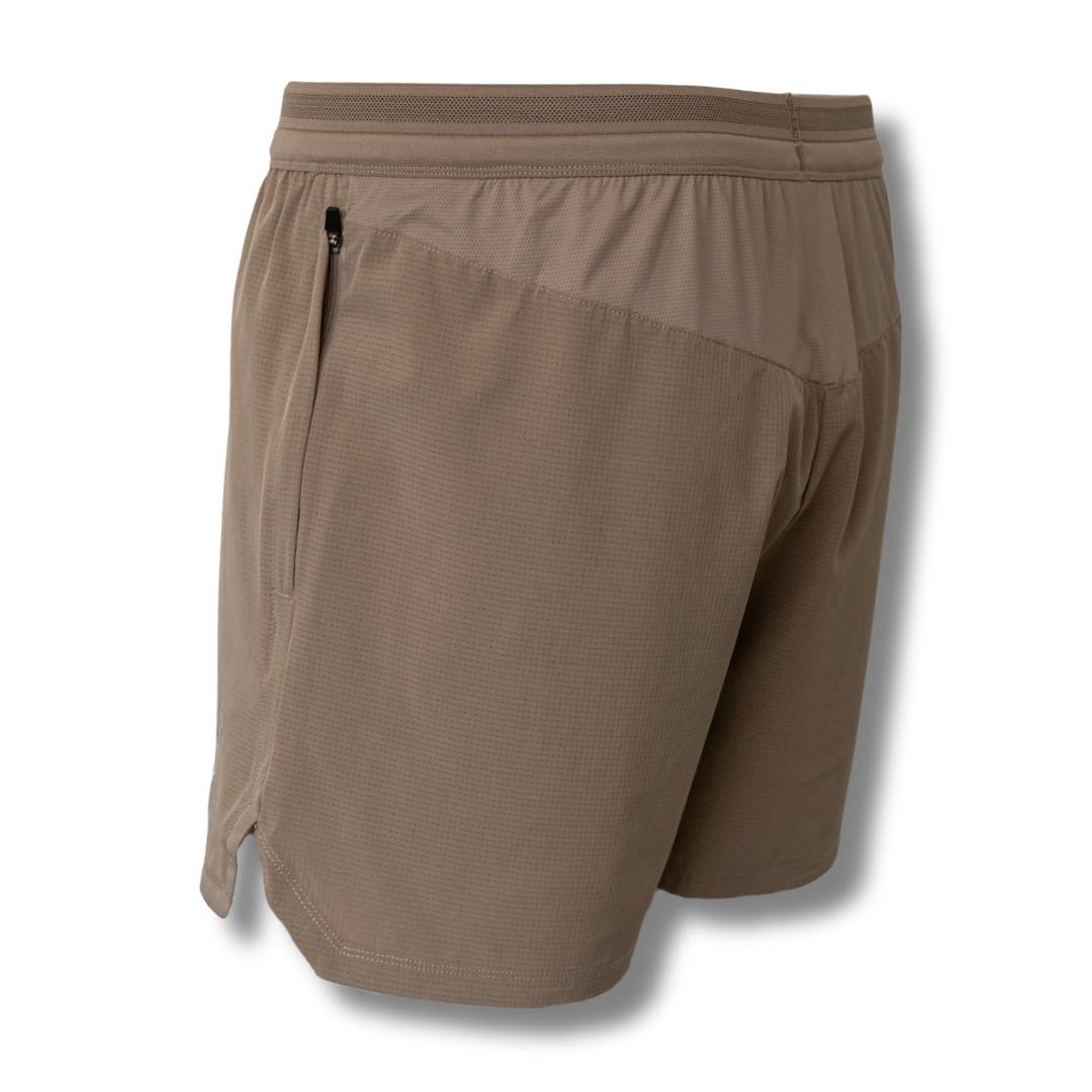 MEN’S | HYBRIFLEX SHORT : TAN by Alpha Country Training + Nutrition