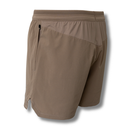 MEN’S | HYBRIFLEX SHORT : TAN by Alpha Country Training + Nutrition