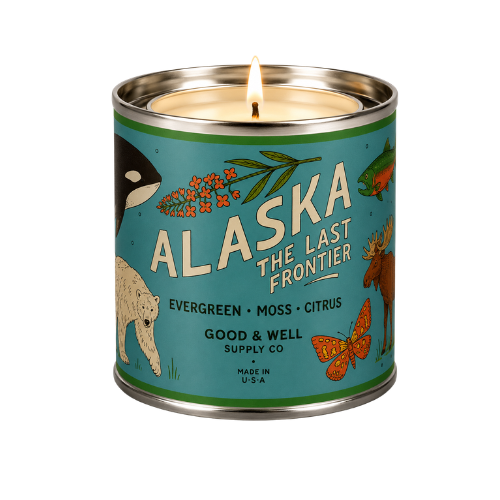 Alaska State Candle by Good & Well Supply Co.