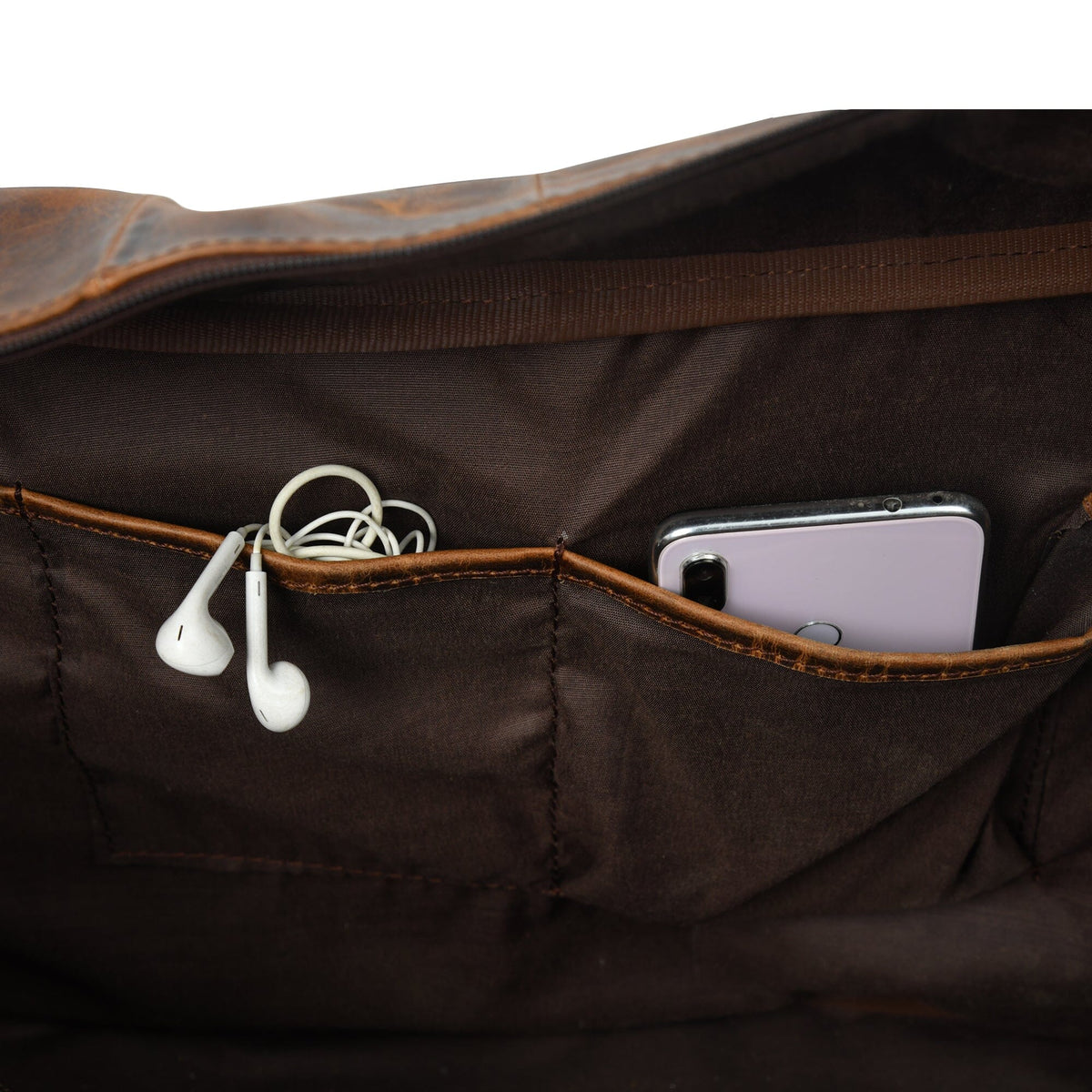 The Stellan Buffalo Duffel by Classy Leather Bags