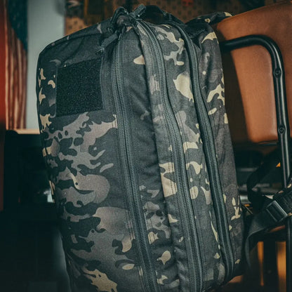 Recycled Firefighter 12 Hour Plus Backpack, 500D Cordura, MultiCam Black, view 4