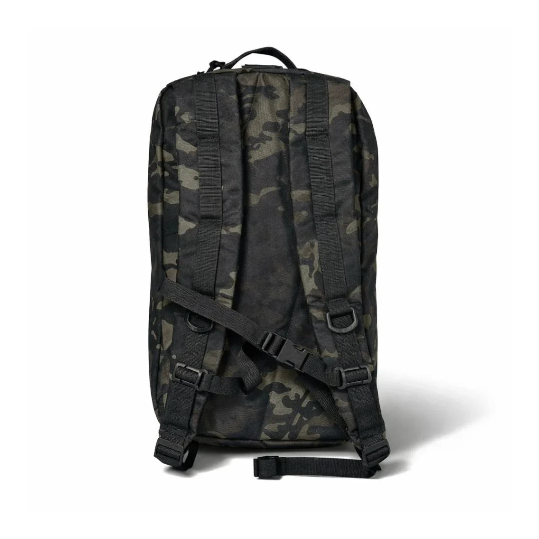 Recycled Firefighter 12 Hour Plus Backpack, 500D Cordura, MultiCam Black, view 3