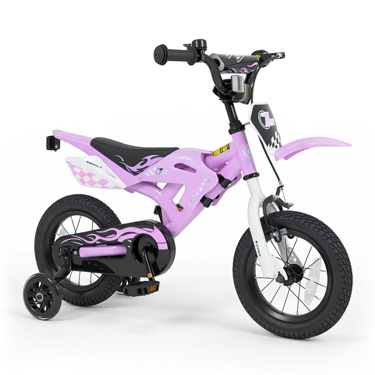 12 Inch Kids Bike with Training Wheels Ages 3-4Kids BikeTorqelo.com
