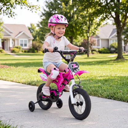 12 Inch Kids Bike with Training Wheels Ages 3-4Kids BikeTorqelo.com