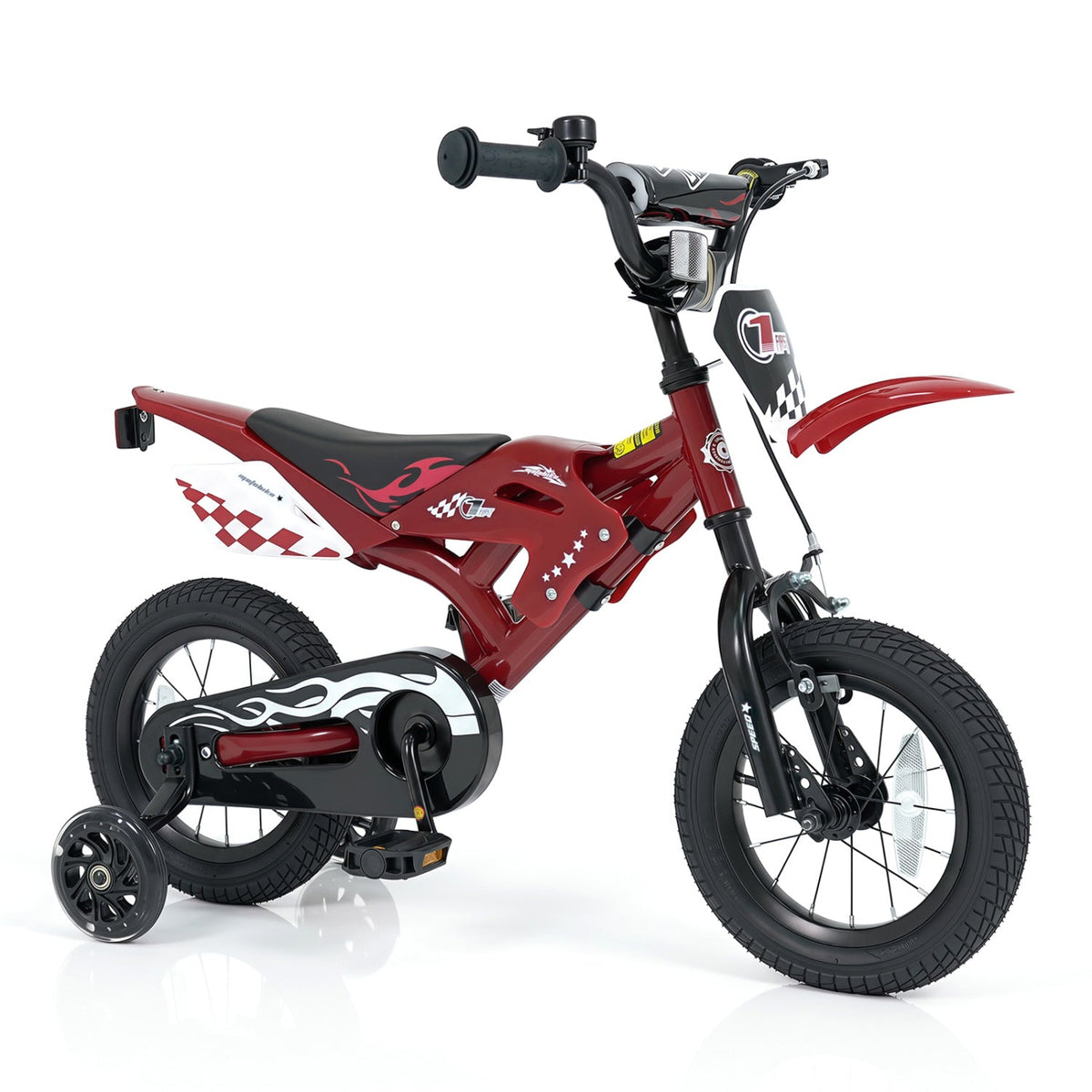 12 Inch Kids Bike with Training Wheels Ages 3-4Kids BikeTorqelo.com