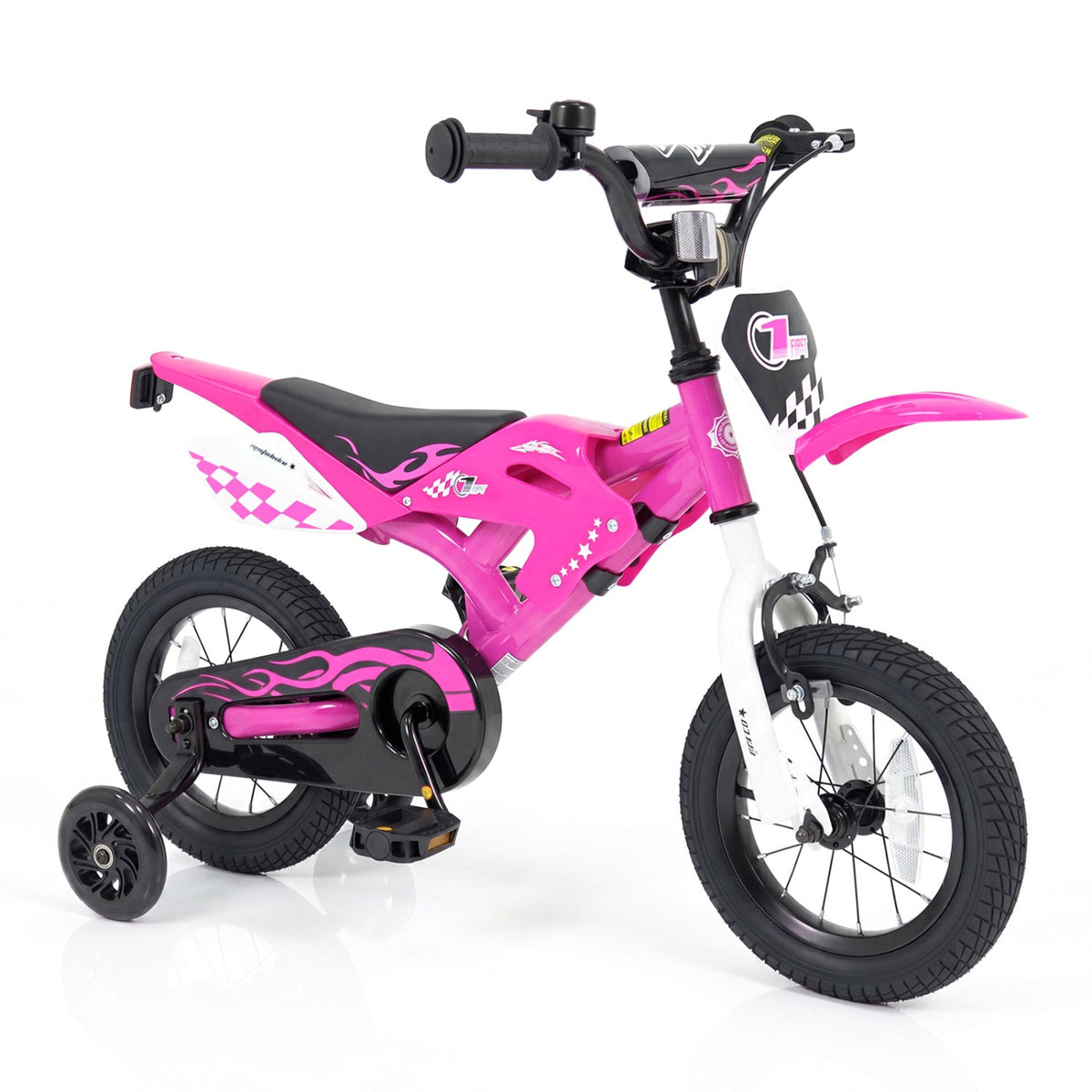 12 Inch Kids Bike with Training Wheels Ages 3-4Kids BikeTorqelo.com