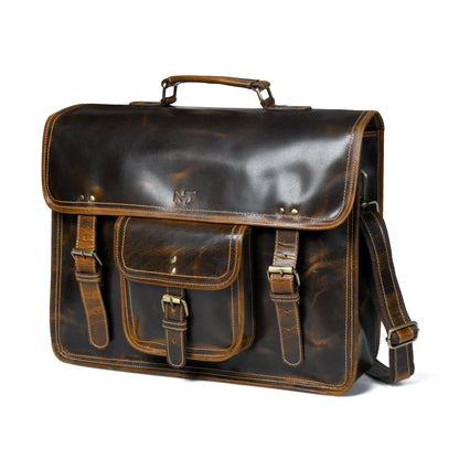 MaheTri Old School by Classy Leather Bags