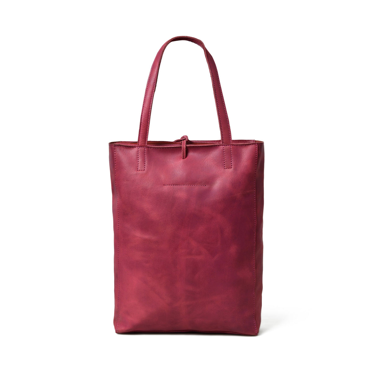 Maroon Leather Tote Bag by Classy Leather Bags